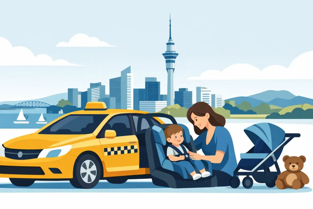 Taxi With Child Seat Auckland: What to Know