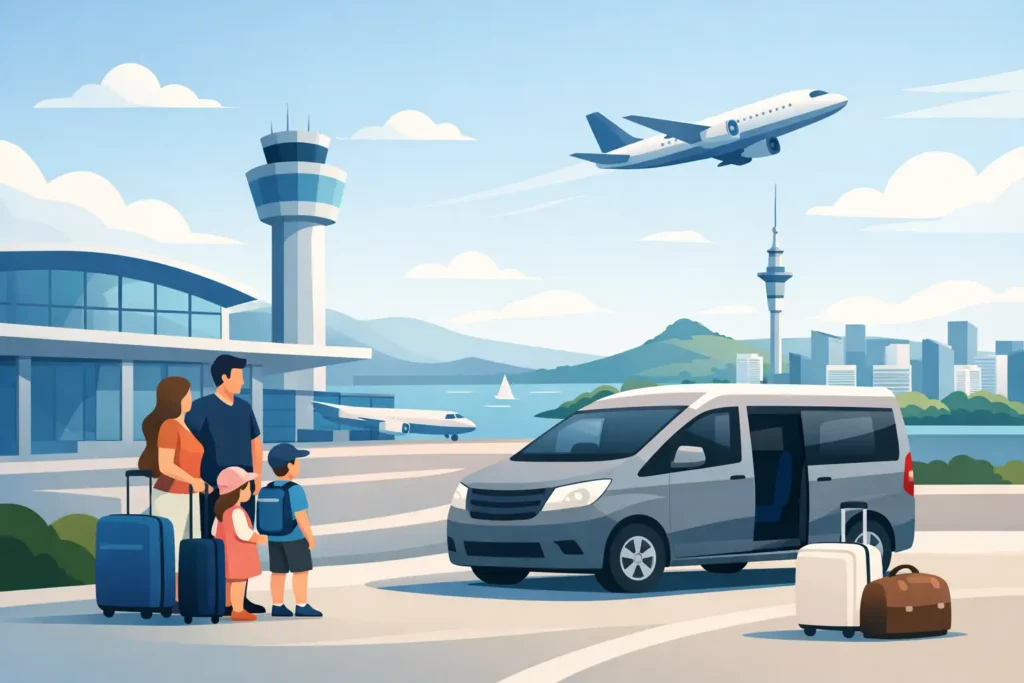 Best Family Airport Transport for Auckland Trips