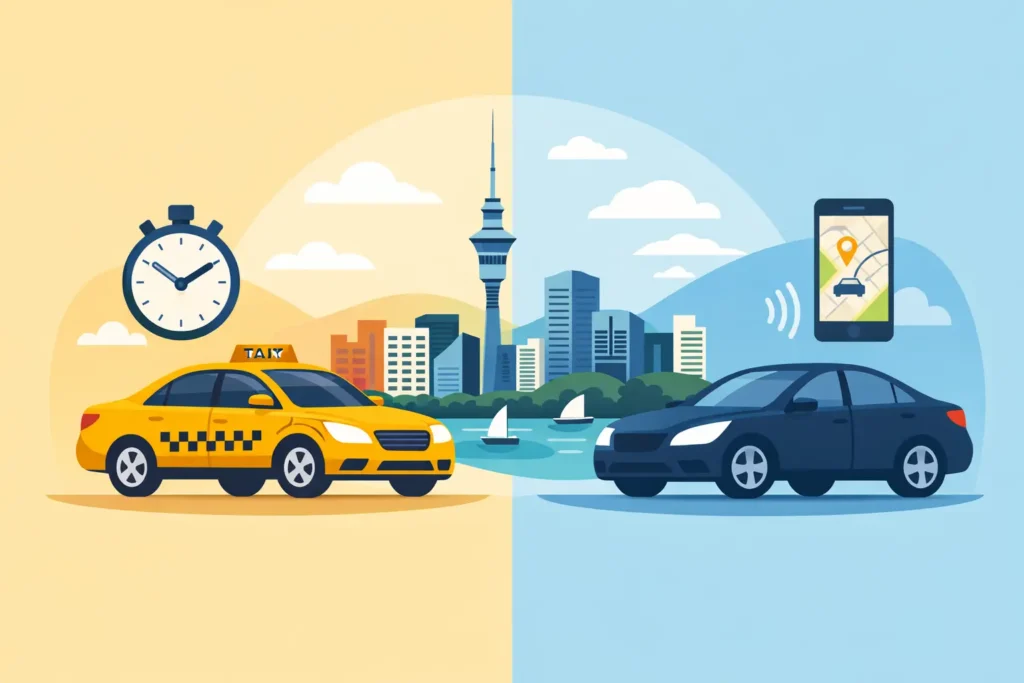 Taxi Versus Rideshare Reliability in Auckland