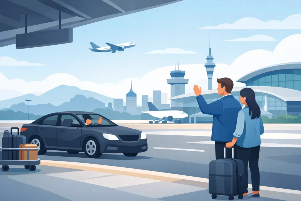 Airport Arrival Pickup Guide for Auckland Travellers