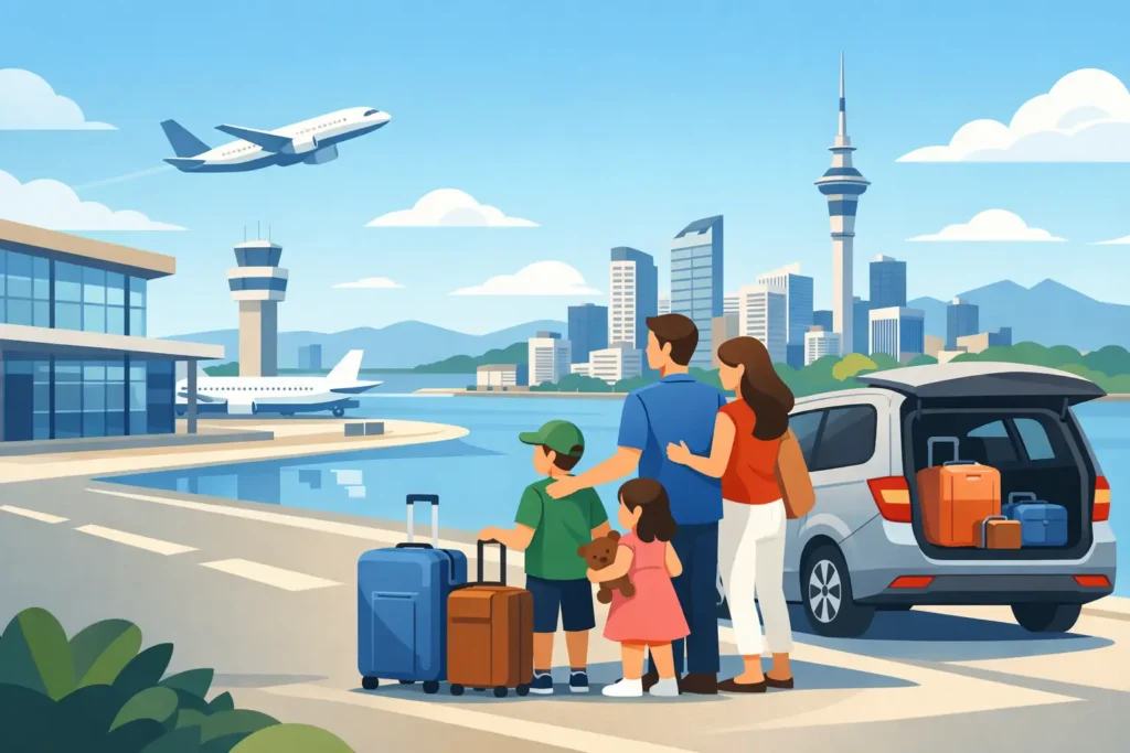 Best Airport Ride for Families in Auckland