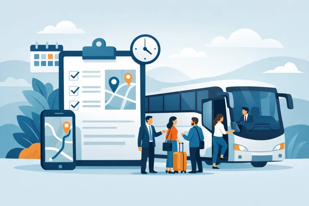 How to Book Group Transport Without the Stress