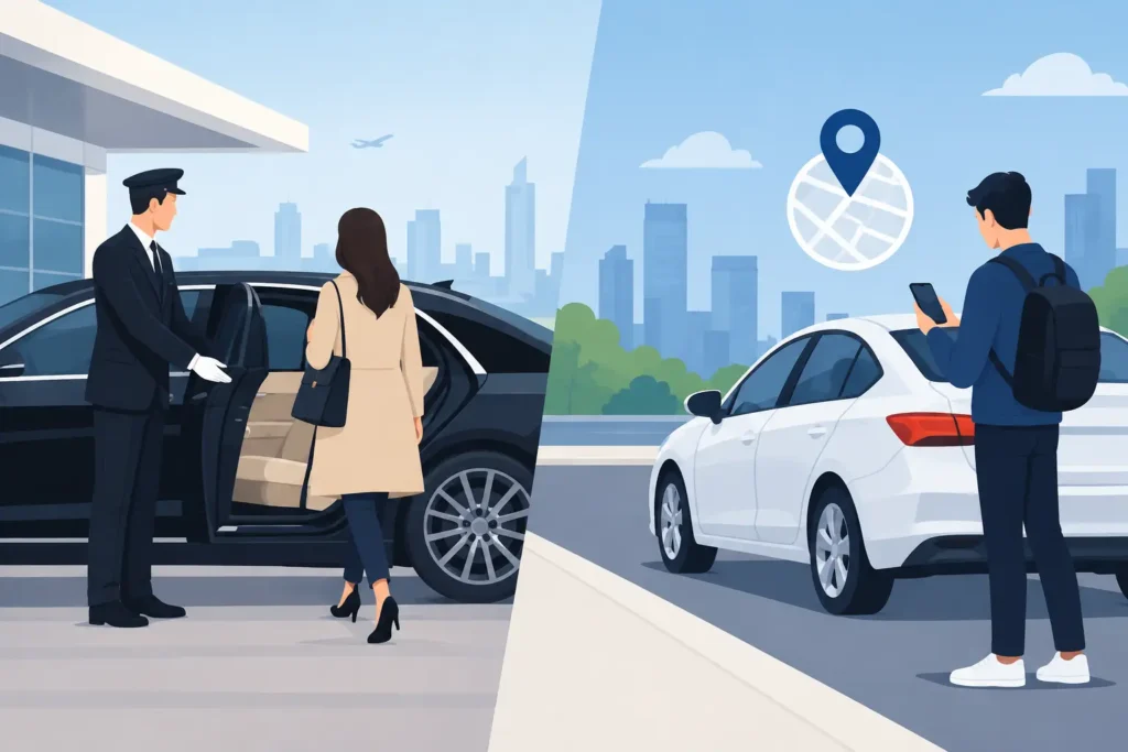 Chauffeur Versus Rideshare: Which Fits Your Trip?