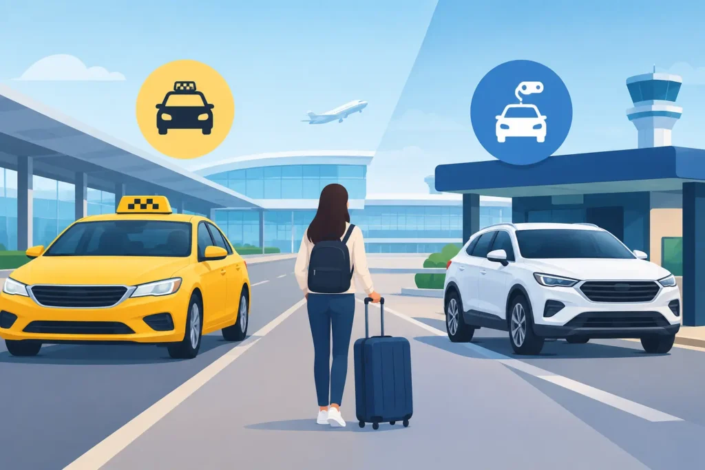 Taxi vs Rental Car Airport - Which Suits You?